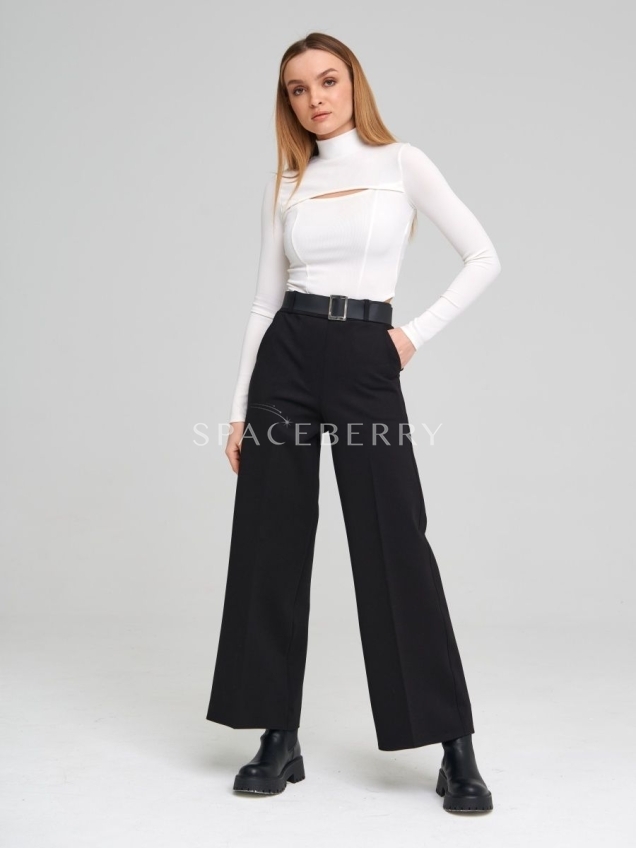 Женские широкие брюки, штаны классика